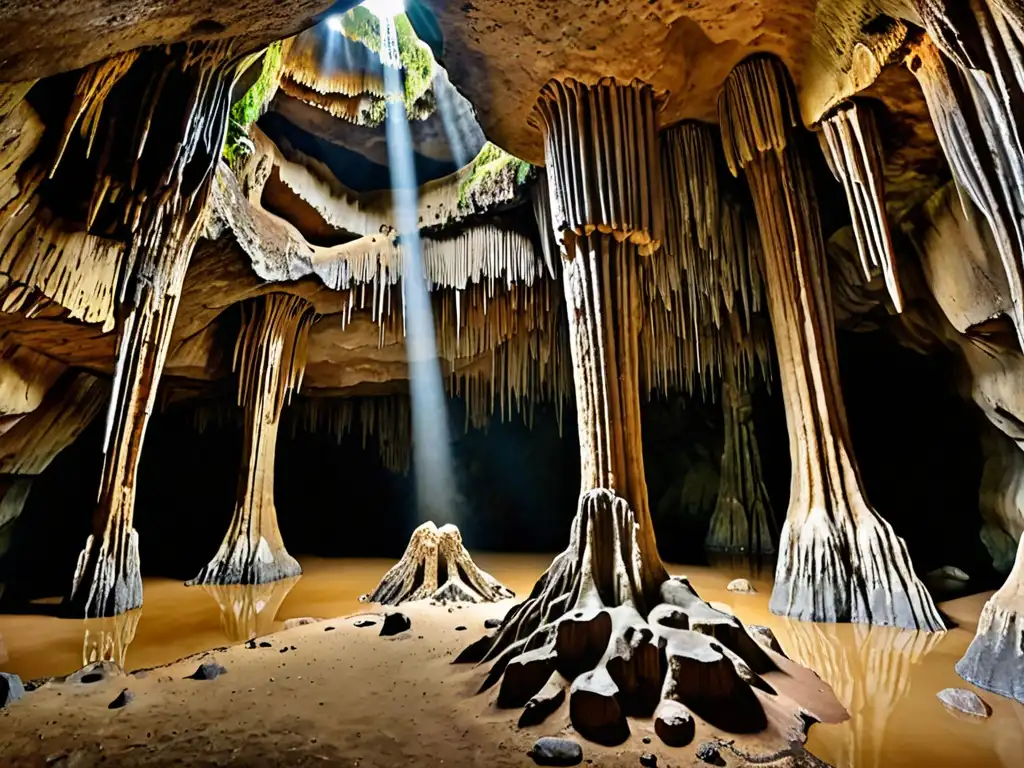 Explora la asombrosa Cueva de los Tayos en Ecuador y su belleza natural, con estalactitas y estalagmitas masivas
