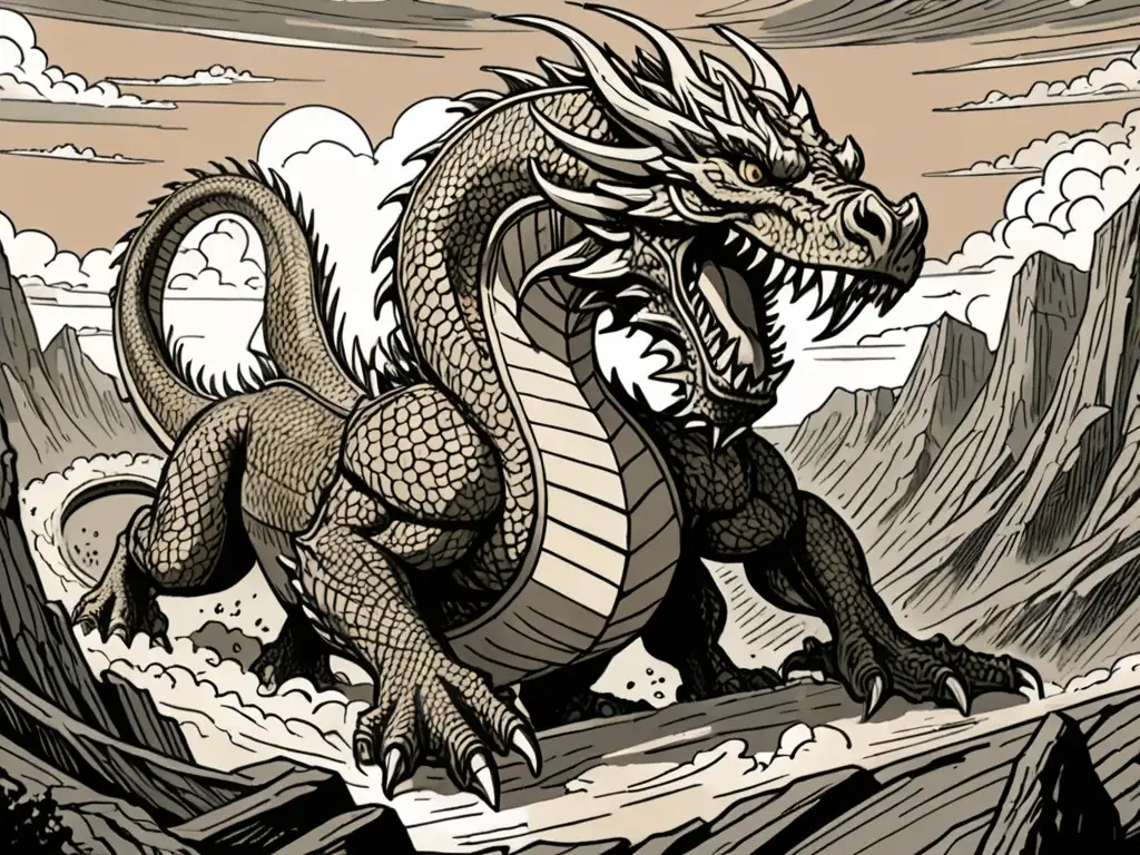 Ilustración detallada de la traición en la Saga Völsunga