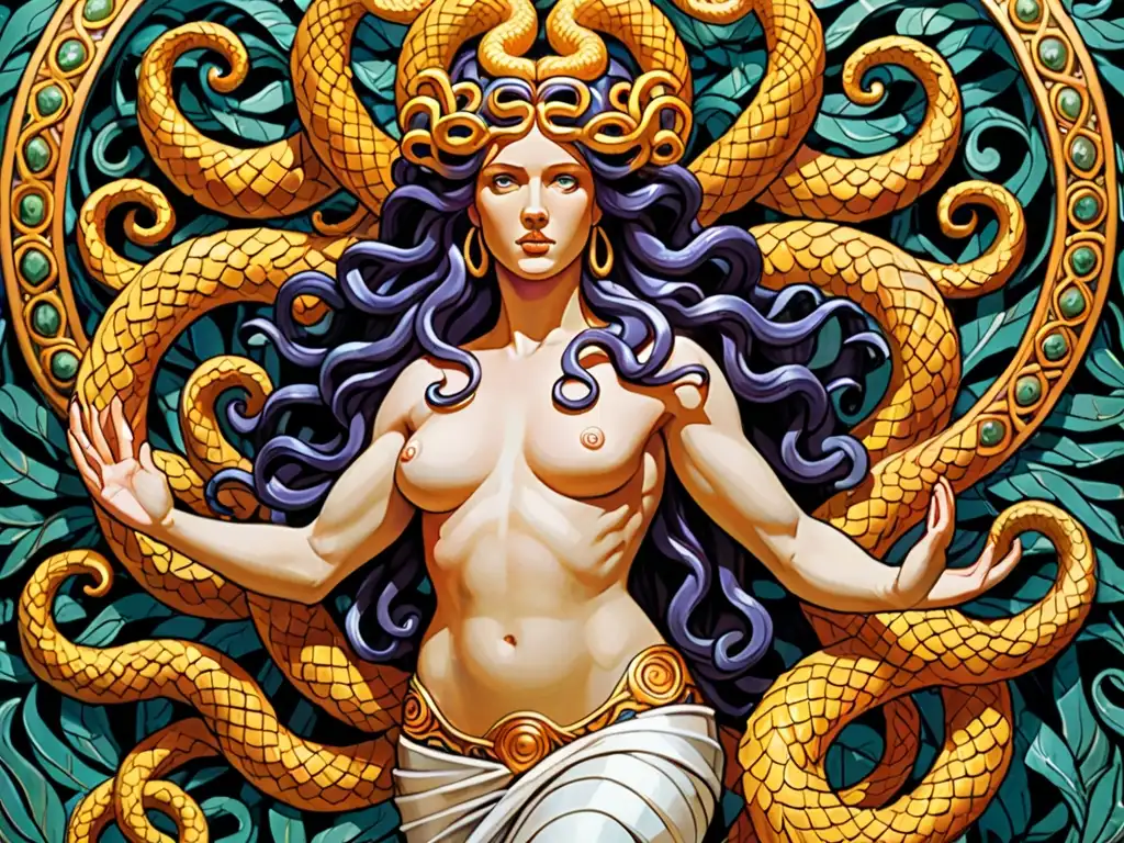 Portada contemporánea de novela con personaje mitológico, evocando su legado en la literatura moderna